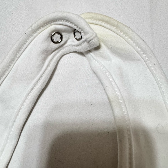 Gucci vintage baby cotton two-piece hat & bib with Gucci logo - Picture 11 of 11